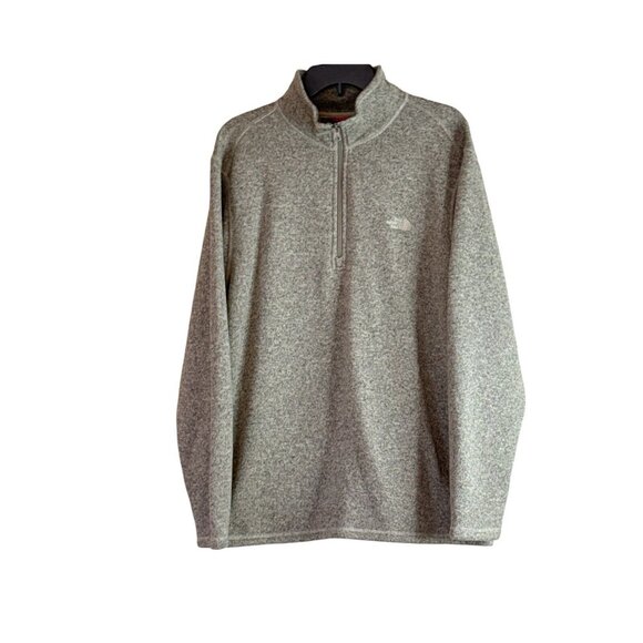 The North Face Mens Fleece 1/4 Zip Up Sweatshirt Multi Color Collar Size Large - Picture 7 of 7